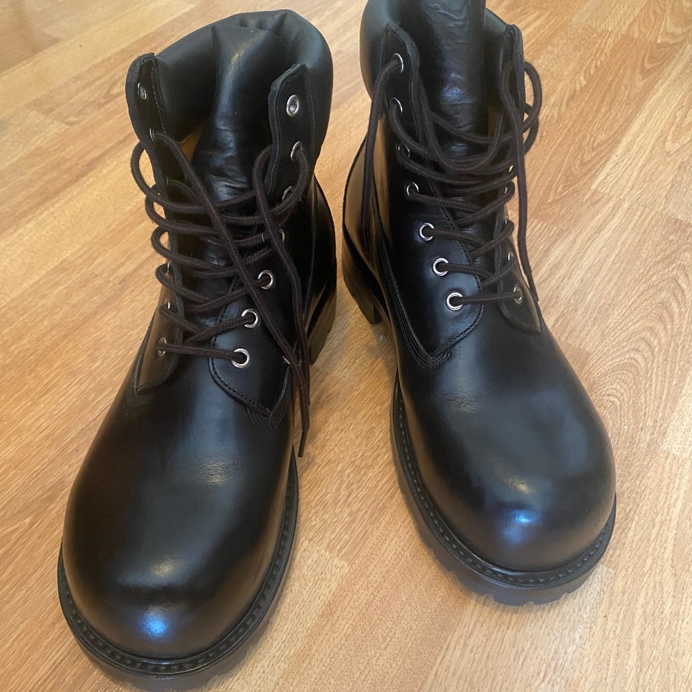 Nik Kosmas work boots- black- size 11